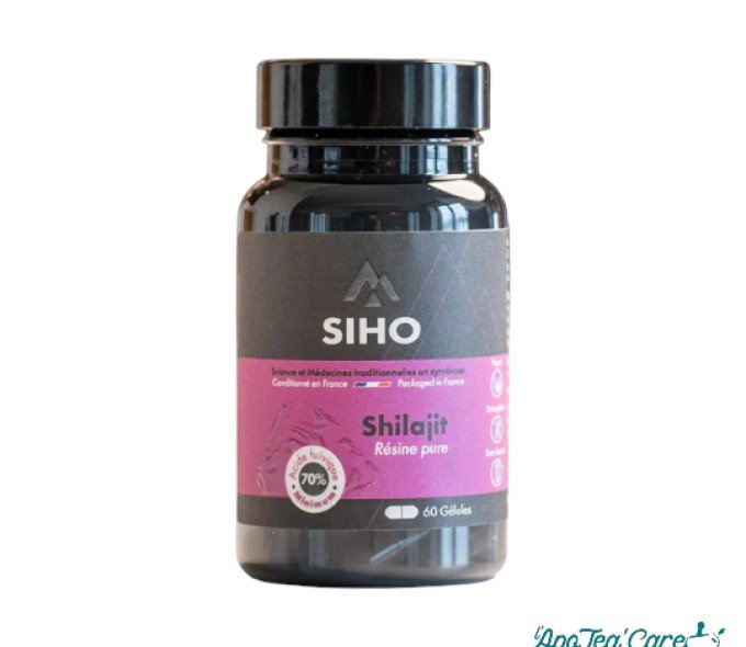 Shilajit Pur en 60 Gélules