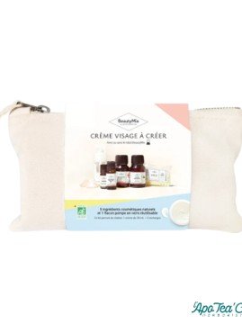 La trousse découverte DIY cosmétique vous permet de créer votre propre crème visage naturelle. Simple, ludique et complète, elle réunit tous les ingrédients et le matériel nécessaires pour composer un soin personnalisé. 

