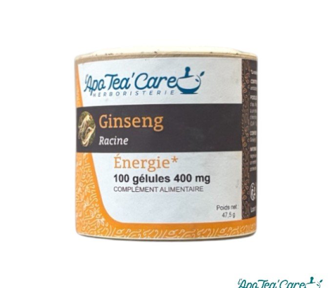 Complément alimentaire en gelules : Ginseng