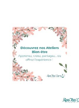 Découvrez nos différentes thématiques d'atelier sur place, à l'herboristerie ou à l'extérieur lors d'une sortie botanique accompagnée. 