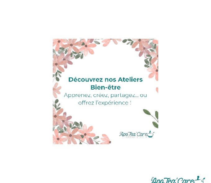 Nos Ateliers : sortie botanique, cosmétiques, nutrition et sport, etc...