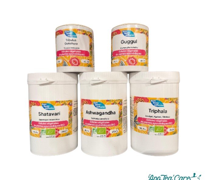 Notre sélection de plantes ayurvédiques en gelules