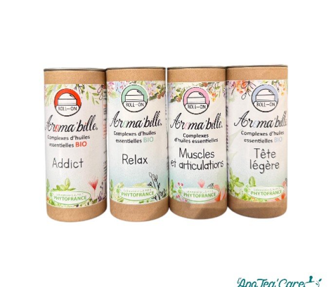 Notre sélection de complexe d'huiles essentielles en format roll-on