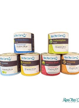 Chez L’Apotea’Care, nos compléments alimentaires en gélules sont sélectionnés avec soin pour leur qualité et leur pureté. Formulés à partir d’ingrédients naturels, ils offrent un soutien pratique pour la vitalité, l’équilibre et le bien-être au quotidien.