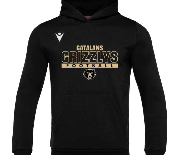 SWEAT À CAPUCHE UNISEXE – LOGO FOOTBALL