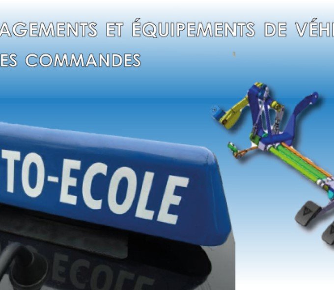 Aménagements véhicule Auto-Ecole a Perpignan