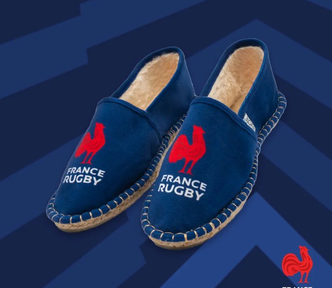 ESPADRILLE CHAUSSON FRANCE RUGBY