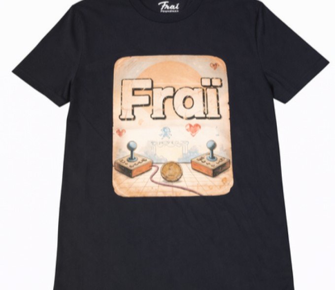 Tee-shirt Homme Vintage - Black