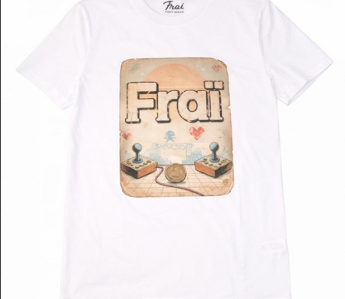 Tee-shirt Homme Vintage - White