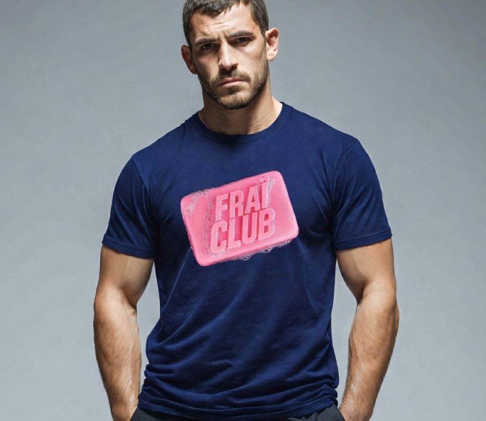 Tee-shirt Homme - Fraï Club - Navy Blue