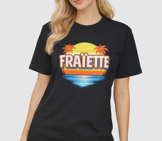 Tee-shirt femme - Sunset - Black