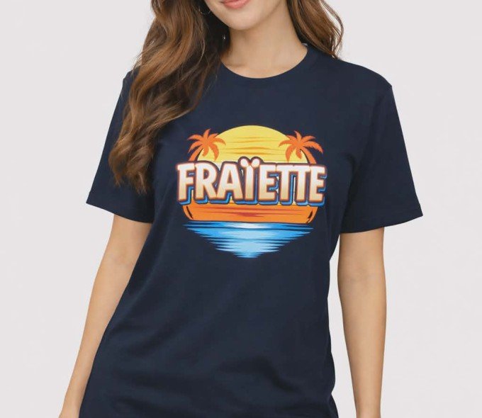 Tee-shirt femme - Sunset - Navy Blue