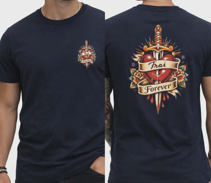 Tee-shirt Homme - Tattoo - Navy Blue