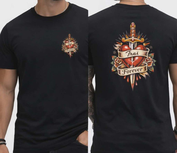 Tee-shirt Homme - Tattoo - Black