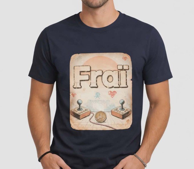 Tee-shirt Homme Vintage - Navy Blue