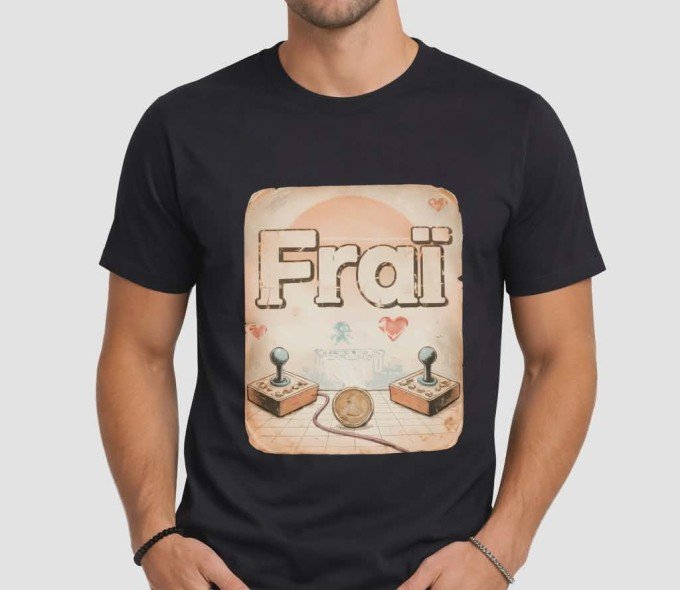 Tee-shirt Homme Vintage - Black