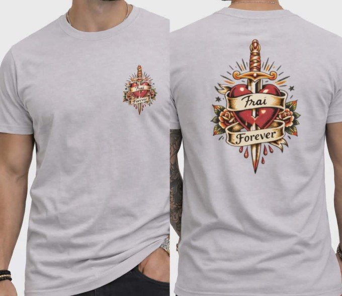 Tee-shirt Homme - Tatoo - Misty Grey