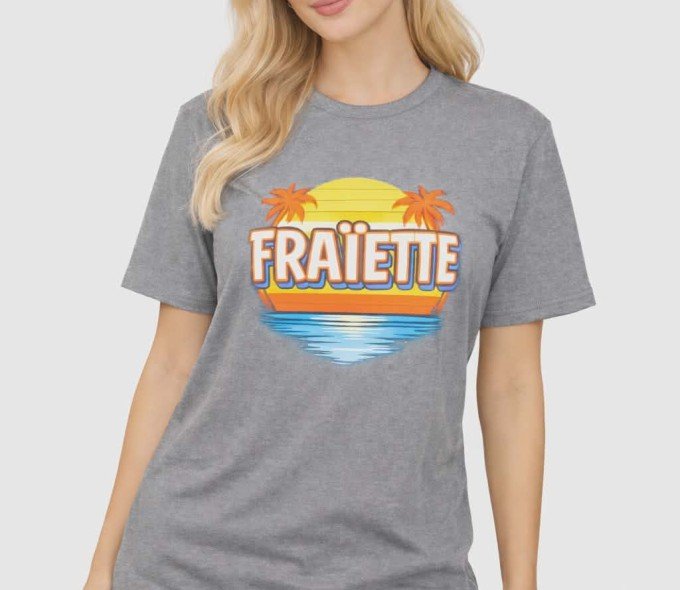 Tee-shirt femme - Sunset - Misty Grey