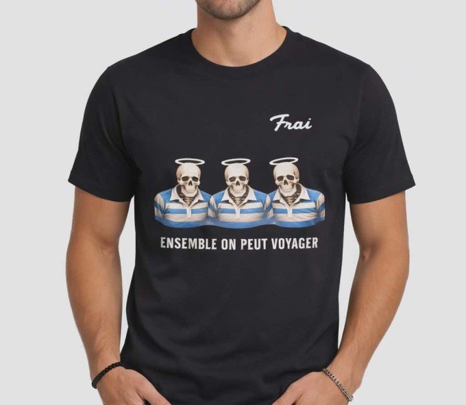 Tee-shirt homme - 3 Guys - Black