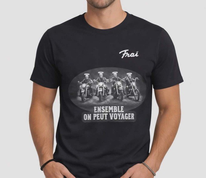 Tee-shirt homme - Ensemble - Black
