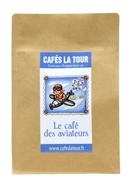 Café Moulu "Le Café des Aviateurs" Café LA TOUR 250gr