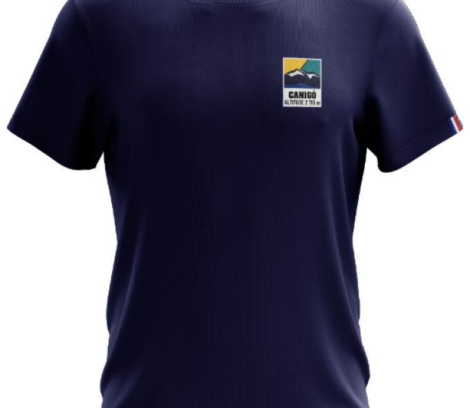 T-shirt Canigou - bleu marine 