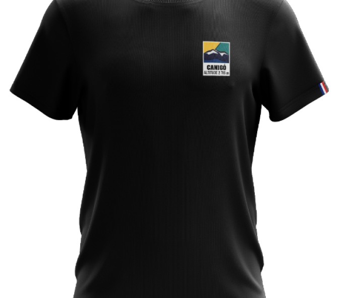 T-shirt Canigou - noir