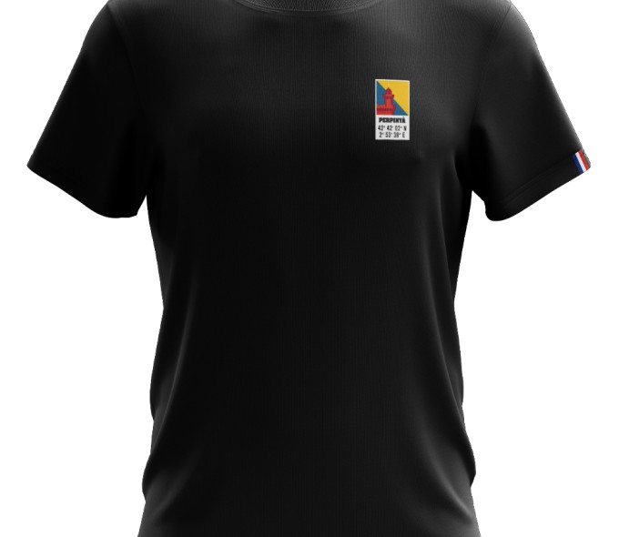 T-shirt Castillet - noir