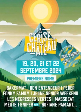 Festival La Cerise Sur Le Château, du 19 Au 22 septembre 2024 au Château d'Aubiry à Céret