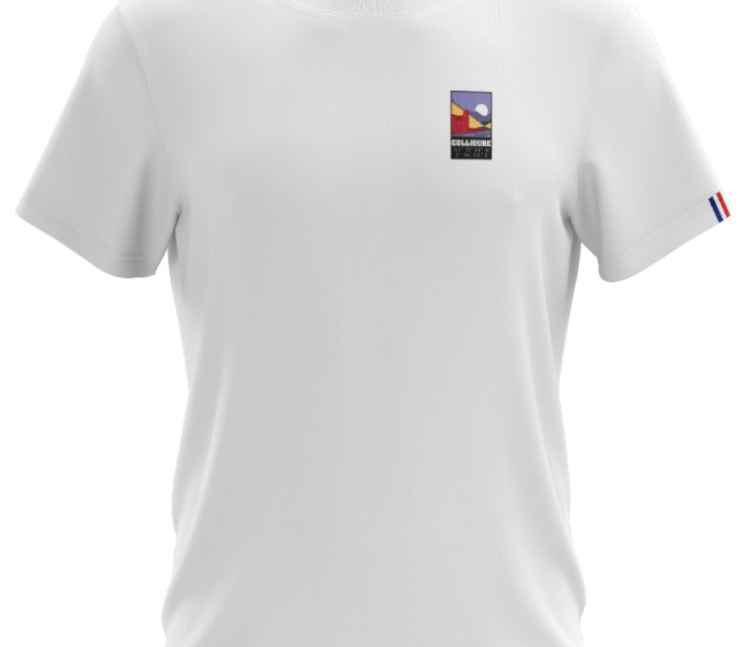 T-shirt Collioure - blanc