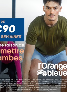 A partir de 9.90€ / 4 semaine